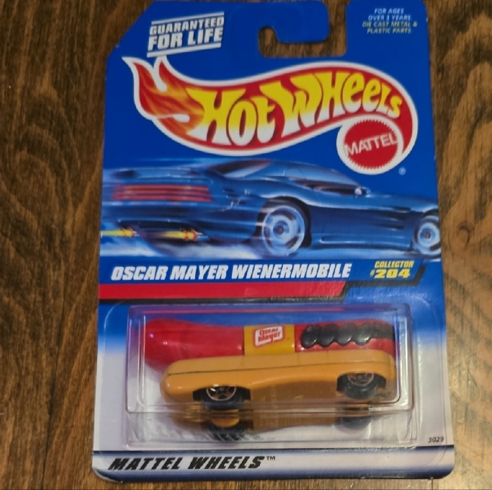 Mattel Hot Wheels Red and Yellow Toy Car
